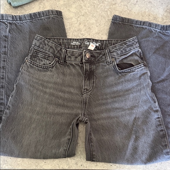 Cat & Jack Kids Jeans - Light Blue, Olive, Charcoal - Picture 5 of 10